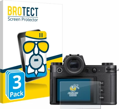 Produktbild von 3x BROTECT Entspiegelungs Schutzglas für Leica SL3-S Schutzfolie Panzer Folie Glas Display Schutz matt