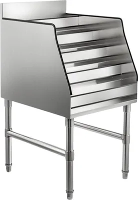 Produktbild von Weinregal aus Edelstahl – 5 Lagen – Für Weinflaschen – Moderners & Langlebiges Design – Weinständer – Weinregal – 30x58x83cm