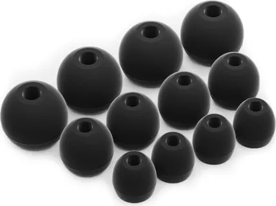 Produktbild von 12 x Silikon Ohrstöpsel Ohrhörer Gummi Tipps Für Sony WF-1000XM4 Kopfhörer Ohrhörer
