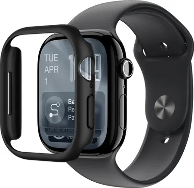 Immagine prodotto di Custodia protettiva Amazingthing Minimal per Apple Watch Series 11 da 42 mm - Nera