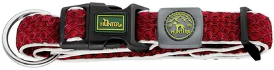 Imagen del producto de Collar para perros Hunter, modelo Vario Plus, color rojo, talla L, ancho: 3,2 cm