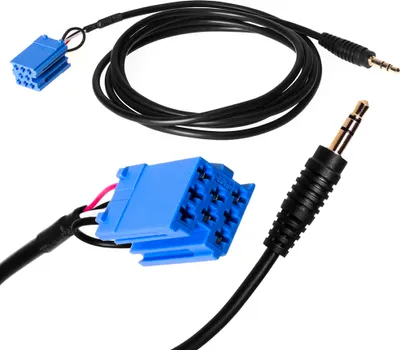 Produktbild von AUX Line In Adapter Kabel Stecker Buchse Auto Radio MP3 passend für Smart for Two 450