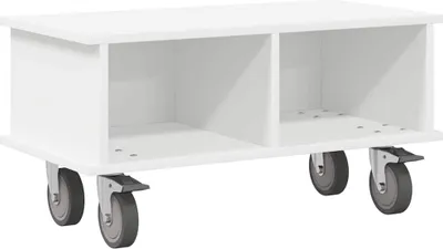 Immagine prodotto di vidaXL supporto TV bianco 68,5 x 35 x 35 cm materiale a base di legno