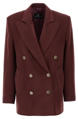Produktbild von Etro Blazer aus Wolle in Bordeaux