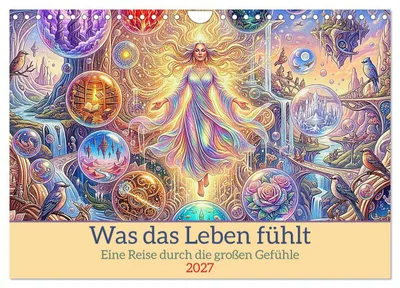 Produktbild von Was das Leben fühlt (Wandkalender 2027 DIN A4 quer), CALVENDO Monatskalender