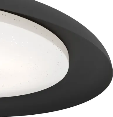 Zdjęcie produktu dla Eglo Penjamo lampa sufitowa LED 17,28W czarna