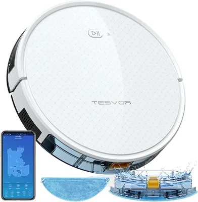 Produktbild von TESVOR X500 PRO Roboter-Staubsauger, Trocken-/Wischsaugen, 22 Watt