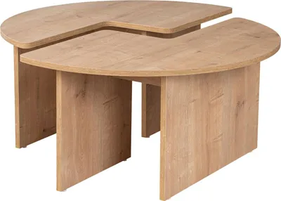 Produktbild von Dmora Couchtisch Codroipo 90x90x41h cm Braun