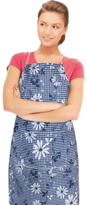 Obrázok produktu pre Kuchynská zástera DITA – zástera 67 x 84 cm – modrá, biela