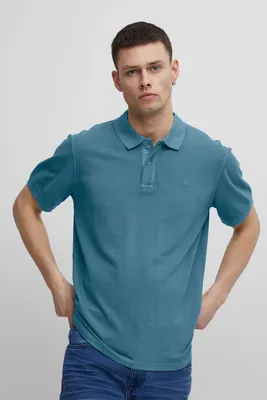 Produktbild von Blend BHEdington polo Herren Poloshirt Polohemd geschwaschene Qualität Polokragen Hochwertiger Baumwoll-Pikee Regular Fit