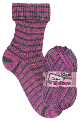 Produktbild von Opal MIXTAPE 100 g farbenfrohe 4-fach Pullover- und Sockenwolle 425 m Farbe 11491 - Songs die uns verbinden