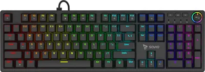 Immagine prodotto di Savio STYX Tastiera meccanica Outemu Brown Hot Swap RGB