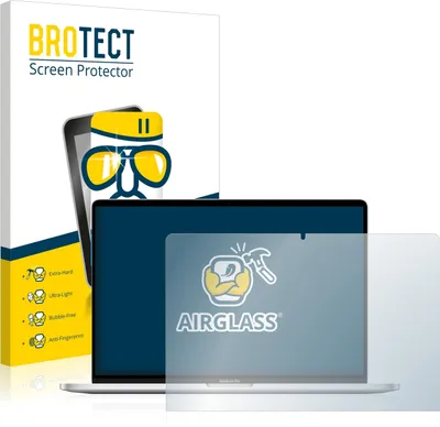 Produktbild von BROTECT Schutzglas für Apple MacBook Pro 16" 2019 Schutzfolie Panzer Folie Glas Display Schutz klar