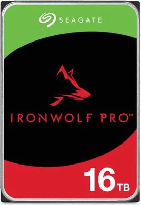 Produktbild von Dysk twardy Seagate IRONWOLF PRO 16TB SATA 3.5" 6ASFTP-05W, ST16000NT001