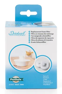 Productafbeelding van Petsafe Vervangende Schuimfilter 2st | Keramische Drinkfontein Avalon