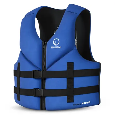 Produktbild von TSUNAMI Schwimmweste Hydrox PRO 50 für SUP & Kajak, XL, dunkelblau