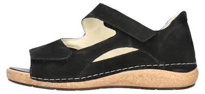 Produktbild von Waldläufer Damen Sandaletten K-Heliett 47322-4, 47322-4.5, 47322-5, 47322-5.5, 47322-6, 47322-6.5, 47322-7, 47322-7.5 WDL-681K80-201 SCHWARZ 7