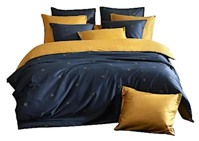 Produktbild von bettbezug Rex 140 x 200 cm Baumwolle navy