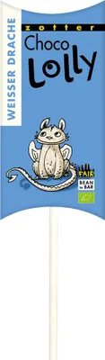 Produktbild von Choco Lolly weisser Drache 20g