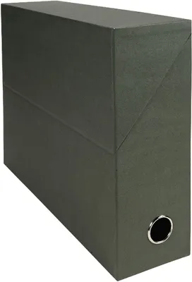 Image de EXACOMPTA Boîte d'archives, carton, largeur dos 90 mm, vert foncé