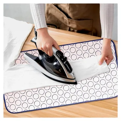 Produktbild von Bügelunterlage für Wäsche und Nähen | Zubehör für Quilten und Trocknerkleidung für Zuhause und unterwegs