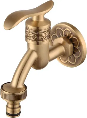 Produktbild von Famanu Wandarmatur Retro Design - Für Waschmaschine und Garten