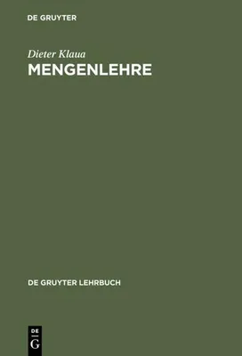 Produktbild von Mengenlehre