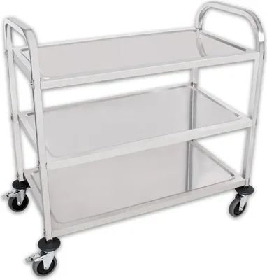 Produktbild von Beeketal Servierwagen Transportwagen Reinigungswagen, Modell:BSW-3a