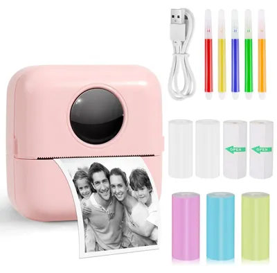 Produktbild von Tragbarer Mini-Fotodrucker mit Bluetooth-Anschluss für Smartphones