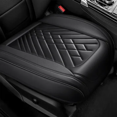 Productafbeelding van Universeel Zitkussen voor Voorstoelen van Auto's van Polyurethanleer