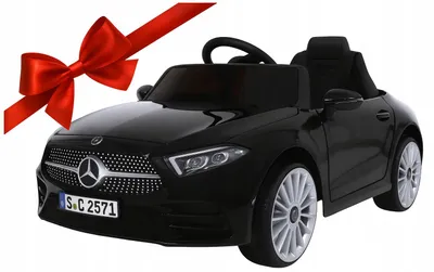 Produktbild von Ekspand | Elektroauto CLS350 - Schwarz - Mit Fernbedienung - Softreifen - Für Kinder 3-8 Jahre
