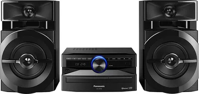 Produktbild von Panasonic SCUX100EK - Domowy mini system audio - Czarny - 300 W - 2-drożny - 13 cm - 5 cm