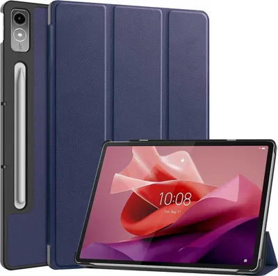 Produktbild von imoshion Trifold Klapphülle Lenovo Tab P12 - Dunkelblau