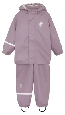 Produktbild von CeLaVi Unisex Basic Rainwear Set-solid PolyurethanRegenjacke, Mauve Shadow, 80