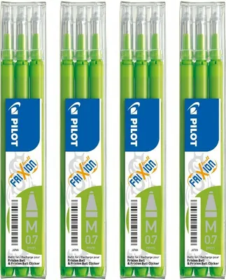 Produktbild von Pilot Frixion Ball Ersatzminen 0.7 hellgrün - 12er-Set