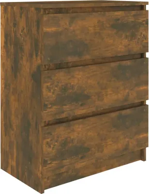 Obrázok produktu pre vidaXL Príborník Smoked Oak 60x35x76 cm Inžinierske drevo