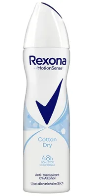 Zdjęcie produktu dla Rexona Bawełna Dry Antyperspirant Spray 150 ml