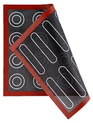 Siliconen Backmatte 40×30 cm, antihaftbeschichtet, hitzebeständig
