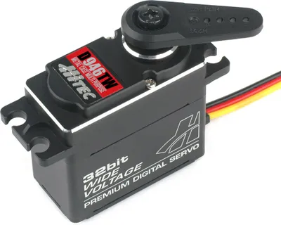 Produktbild von Hitec D946TW, Servo, Schwarz, Rot