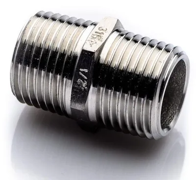 POLBERIS Nippel 2 1/2'' aus Edelstahl 316