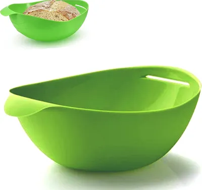 Produktbild von Silikon Brot Backen Mikrowelle Brotbackschale Brot Silikon Brotbackform Rund Brotbackform für Backofen Backform für Hausgemachtes Brot Backform für Fisch und Gemüse Haushalts Silikon Backzubehör