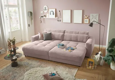 Produktbild von Barura Sofa Loveseat 292 x 194 cm Rosa