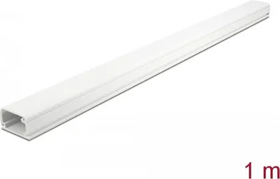 Produktbild von Delock Kabelkanal mit Deckel 35 x 20 mm - Länge 1 m weiß