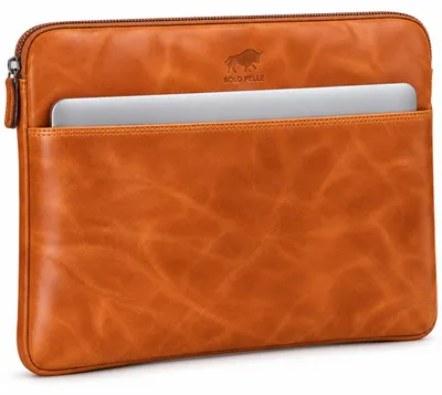 Produktbild von Solo Pelle Ledertasche für Apple MacBook Pro und Air 13 Zoll