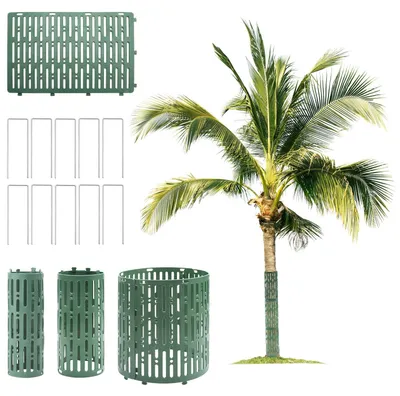 Produktbild von Omgoods – Schutz für Baumstämme – Baumschutz – Schutz vor Nagetieren – 20 x 30 cm – Wildschutz – Aus strapazierfähigem Polypropylen – Geeignet für Bäume…