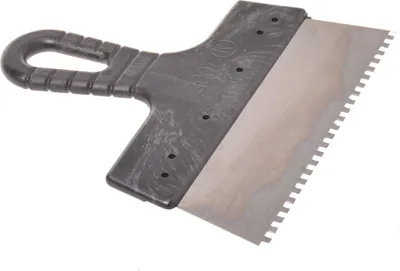 Obrázek produktu pro Aqbau® Zubatá špachtle Lepicí špachtle Široká špachtle Špachtle z nerezové oceli 200 mm 4x4