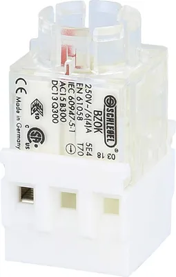 Immagine prodotto di Georg Schlegel Contatto a sfioramento, 1Ö Contatto BZ_K Attacco a vite, sezione 0,34 mm² - 2,5 mm² - 1 pezzo