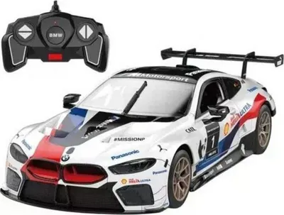 Obrázok produktu pre Auto na diaľkové ovládanie TURBO CHALLENGE BMW M8 GTE White 1/18 Jednoduchá montáž