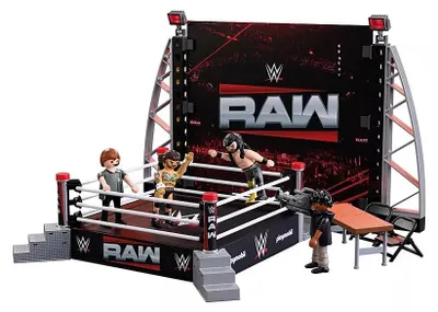 Productafbeelding van PLAYMOBIL WWE® RAW Ring Collectie Set