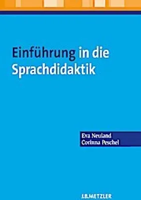 Image de Einführung in die Sprachdidaktik